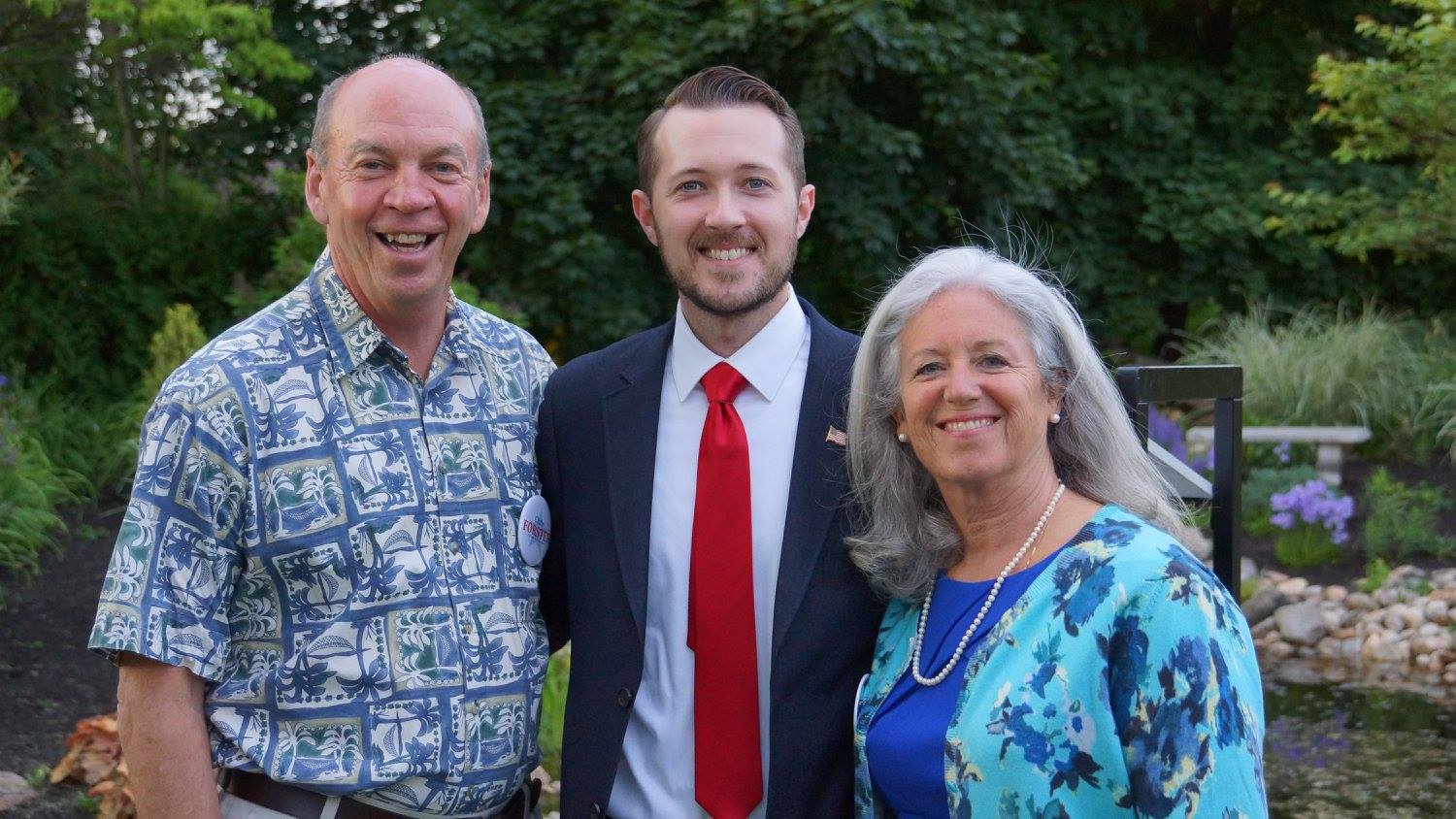 Mike Clark, Chris Forster and Nancy Nickerson