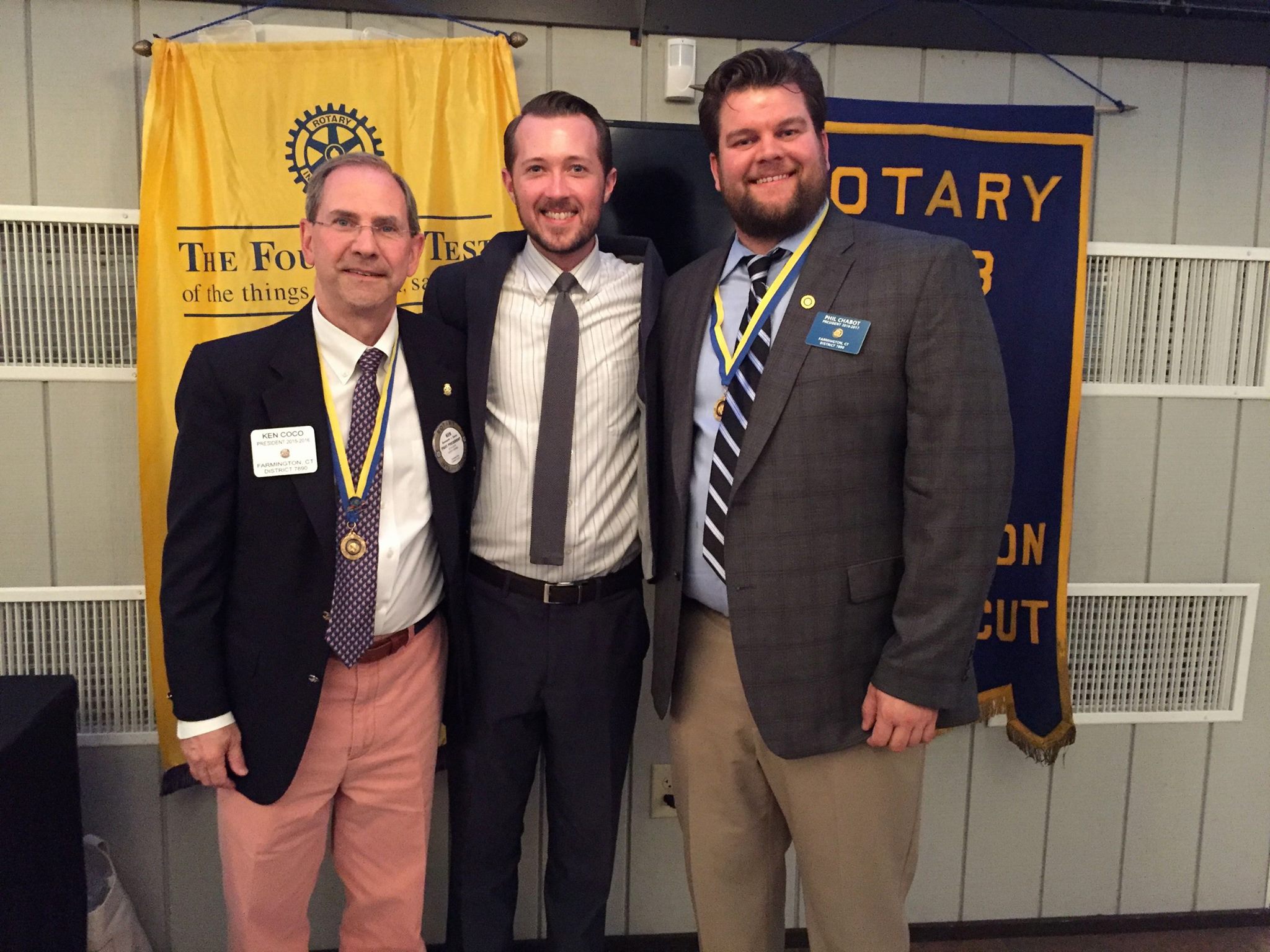 Ken Coco, Chris Forster and Phil Chabot